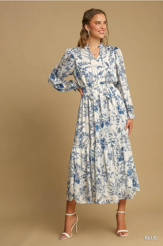 Marcy Jane Floral Maxi Dress