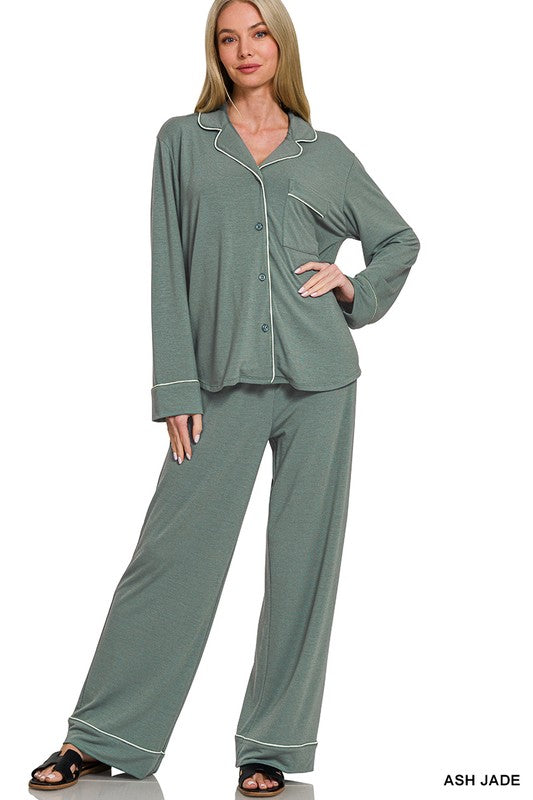 Zenana Lounge Pant Set