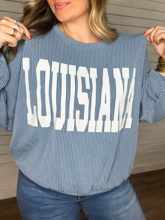 Louisiana Ribbed Top