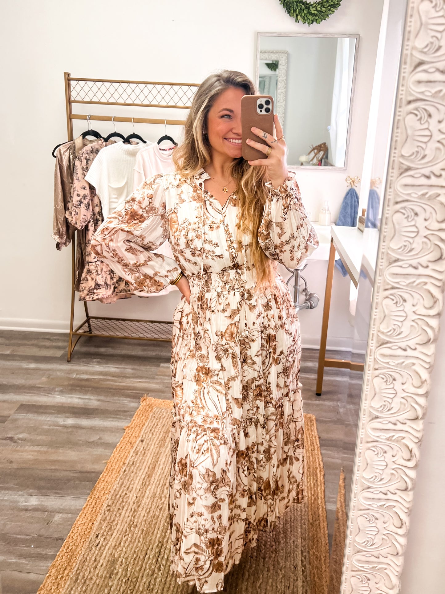 Marcy Jane Floral Maxi Dress