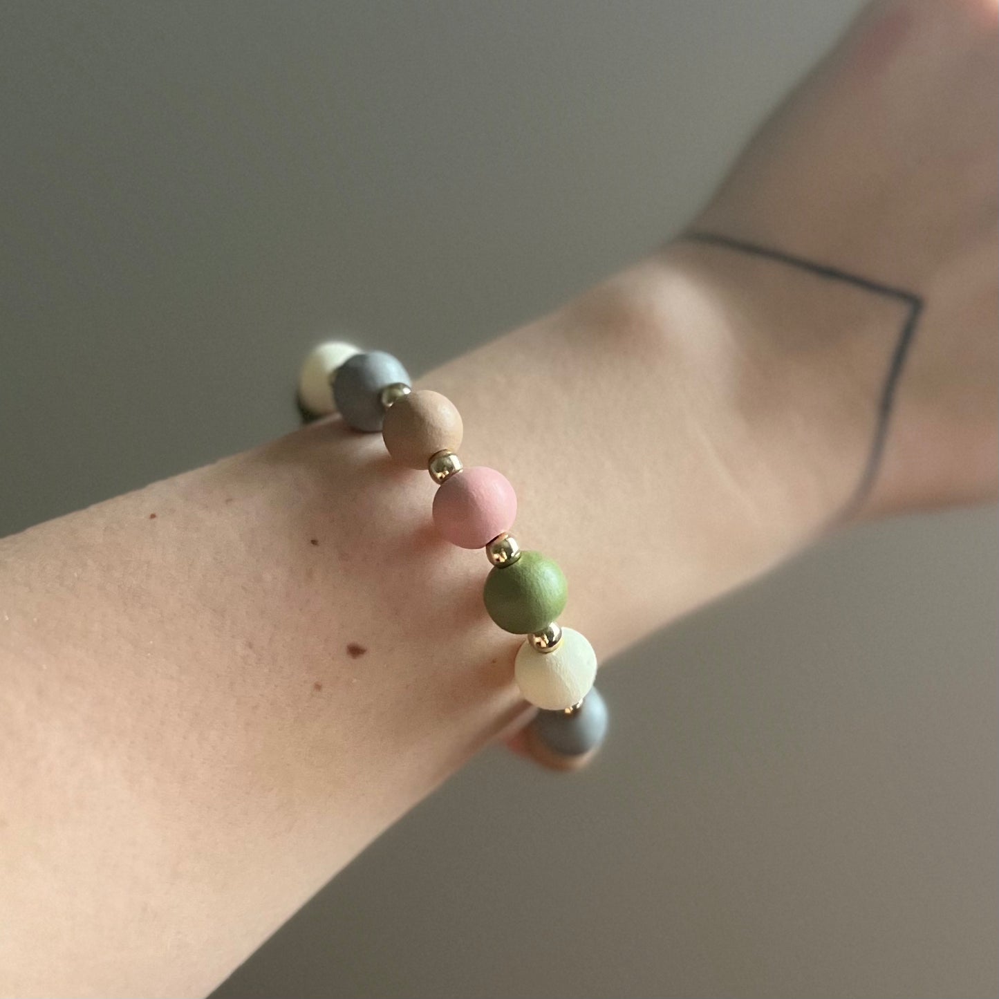 Pastel Beaded Bracelet