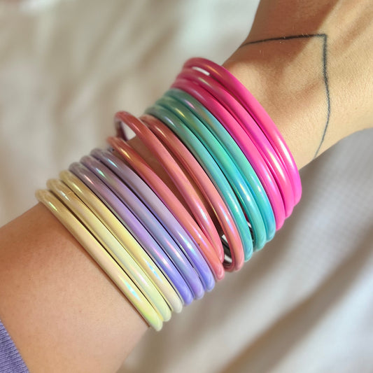 Colored Metal Bangles