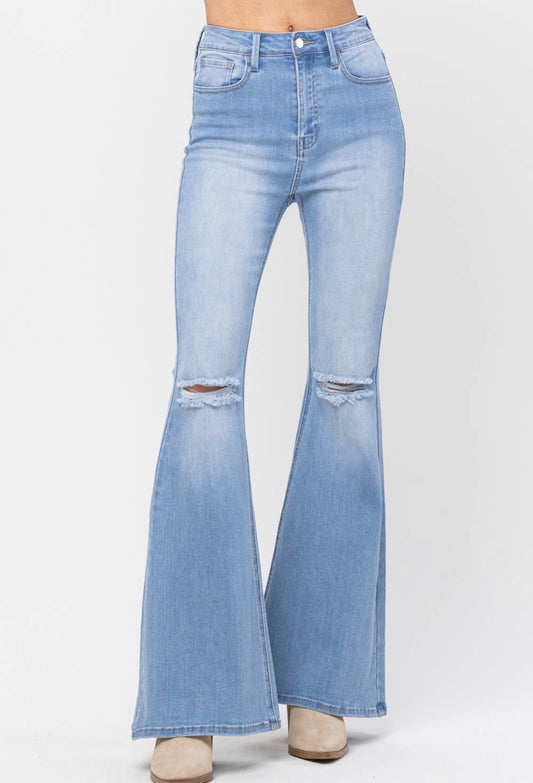 High Rise Super Flare Jeans